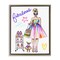 Stupell Industries Fabulous Girl & Dog Floating Frame, design by Jess Stempel